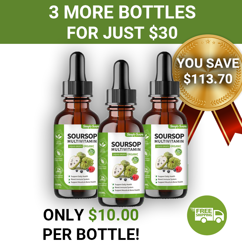 3 Bottles Soursop – Last Chance
