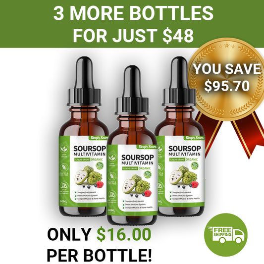 3 Bottles Soursop